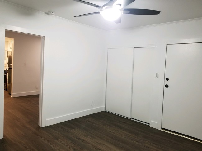 Bedroom has separate door to the outside - 2013 2nd Ave Apartment Unit South Back
