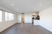 1BR, 1BA - 800SF - Living Room - Elm Drive Apartments