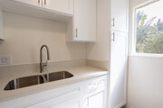 1BR, 1BA - 800SF - Kitchen Cabinets and Sink - 1735 Winona Blvd Apartments