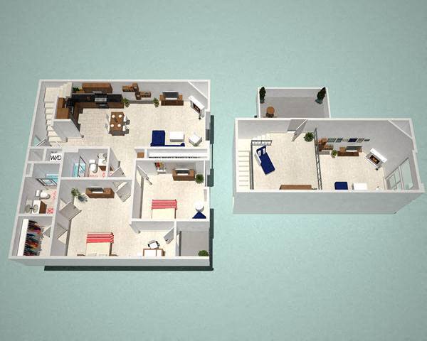 Floor Plan - E1 Penthouse
