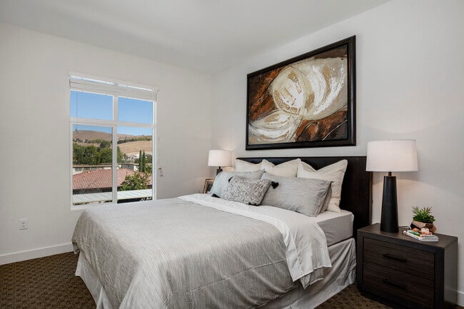 YOLO East furnished bedroom - The Harrington