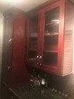 Beautiful glass panel rosewood cabinet - 1861 Pandora Ave Apartments Unit 1