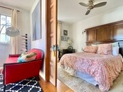 livingroom into the bedroom - 1619 1/2 Grafton St Apartment