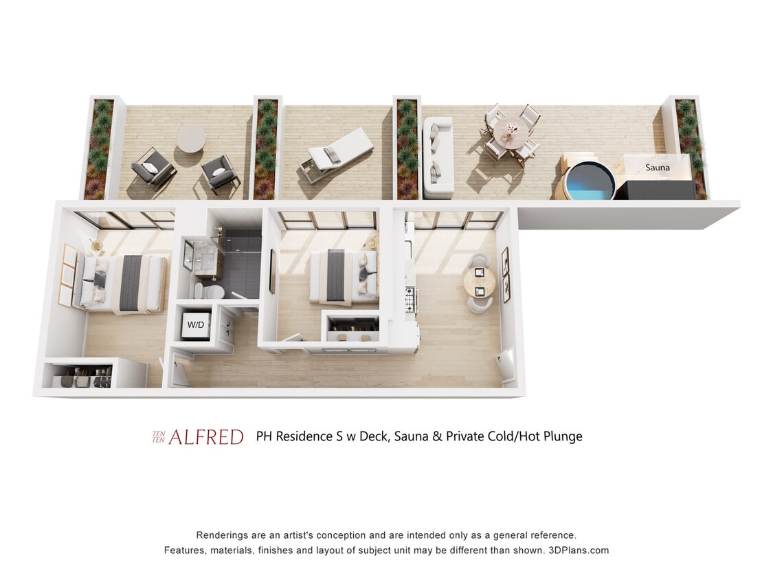 PH Residence S w Deck, Sauna & Cold/Hot Plunge - PH Residence S w Deck, Sauna & Cold/Hot Plunge