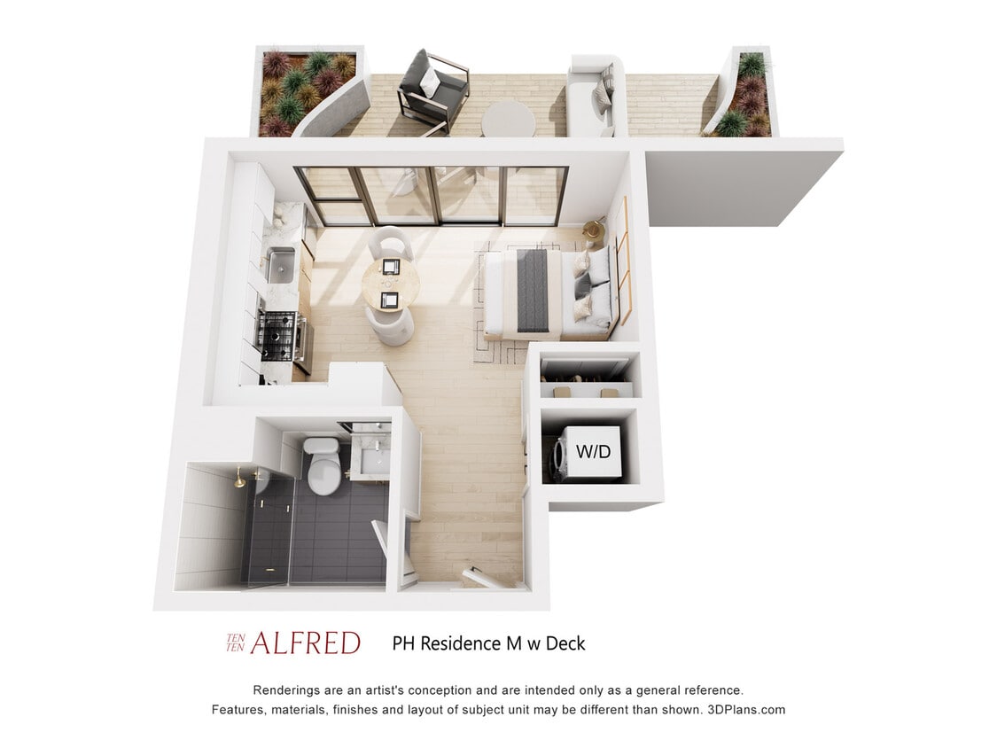 PH Residence M w Deck - Penthouse Residence M with Deck