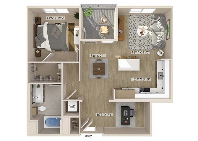 Floor Plan - A7D