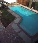 Pool view - 17739 Welby Way
