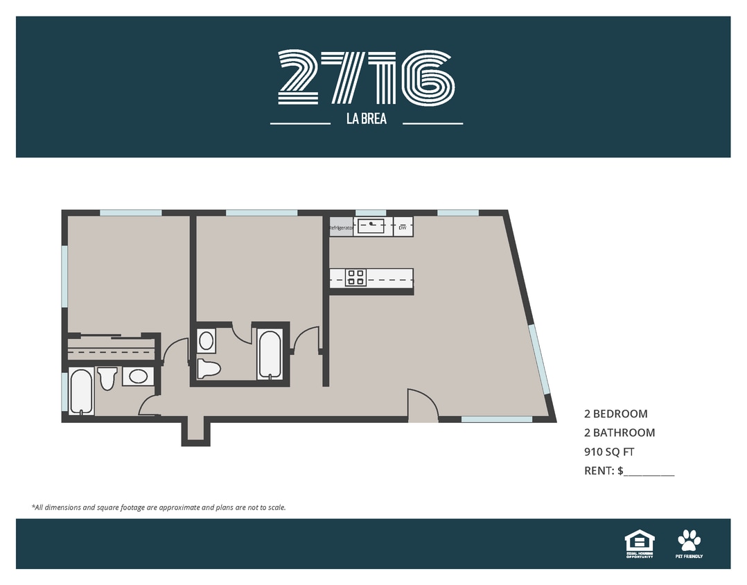 Floor Plan - 2b2ba
