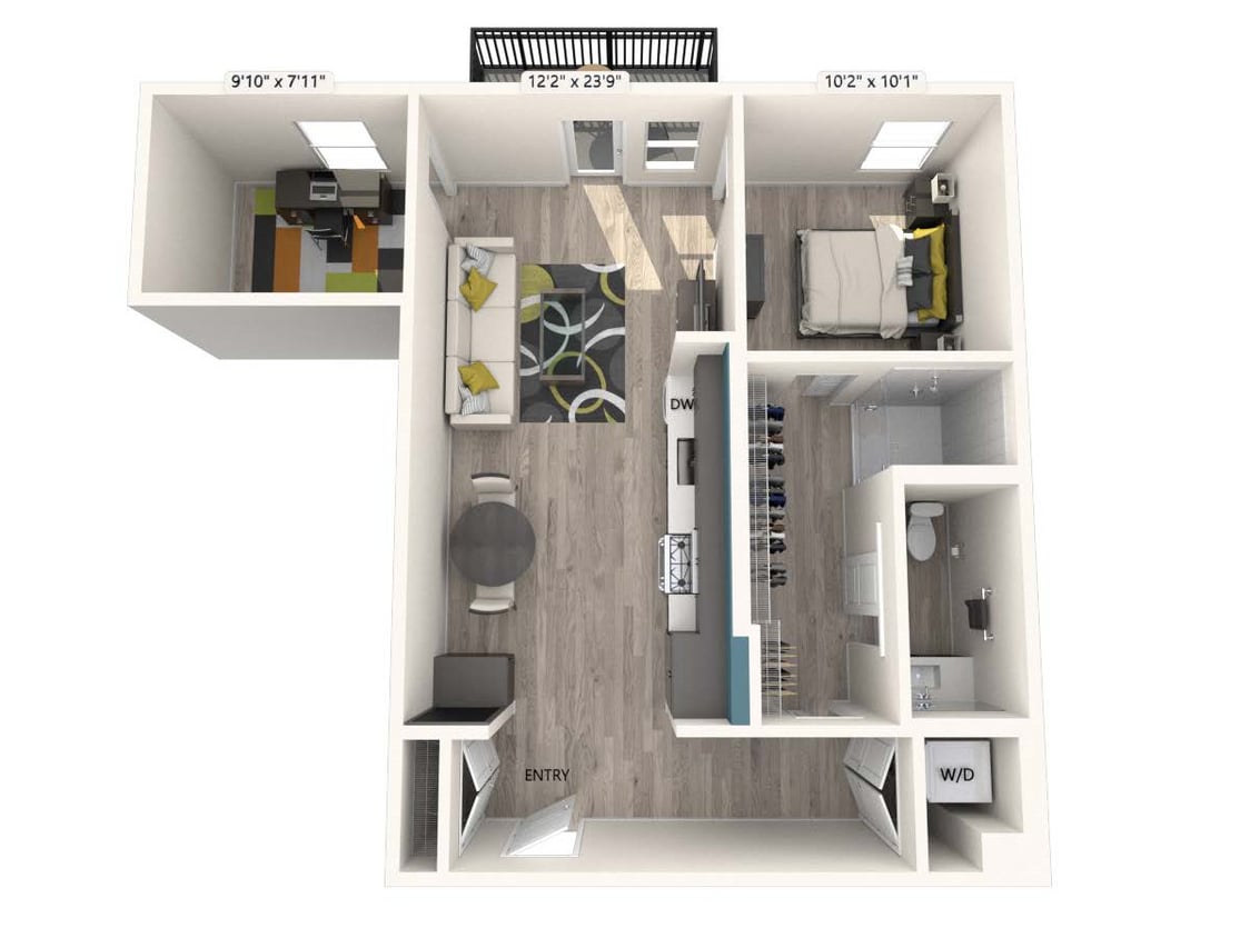 Floor Plan - AM8V-FinishII-Unit663