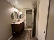 Secondary hallway attaching to private bathroom and secondary bedroom - 22100 Burbank Blvd Unit 333