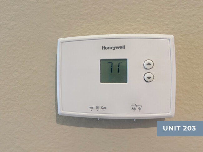 Central AC keeps you comfortable year-round - Hoffman Plaza Unit 203