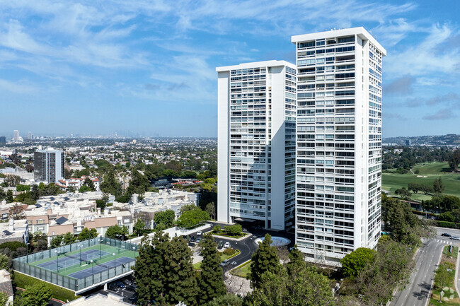 Building Exterior - Century Towers Apartments
