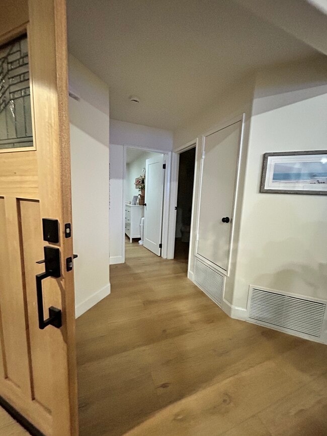 Front door/Hallway to bedroom - 1728 Santa Ana Ave Unit A