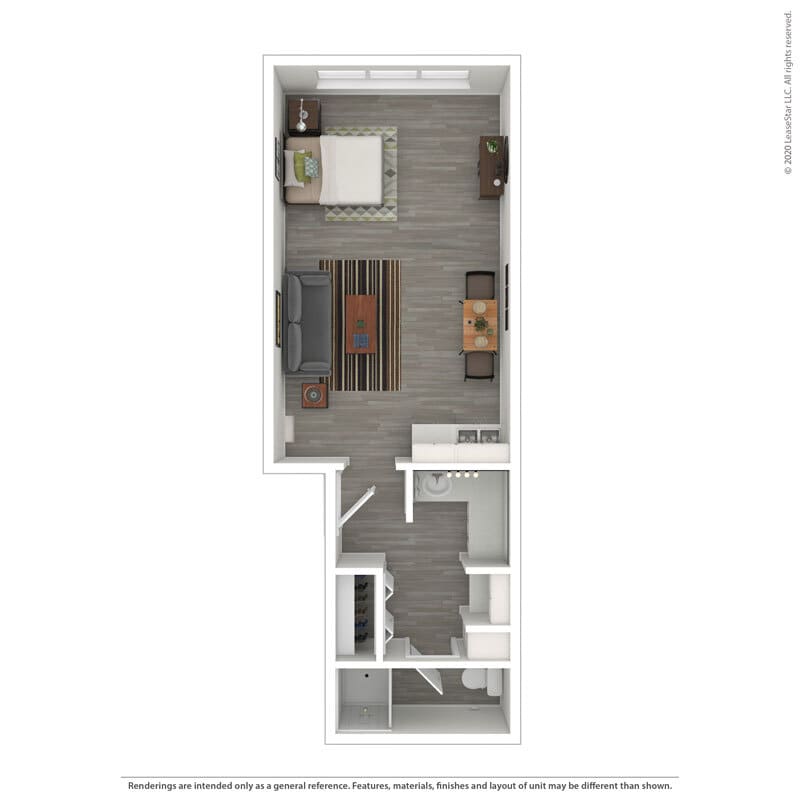 Floor Plan - EFFICIENCY