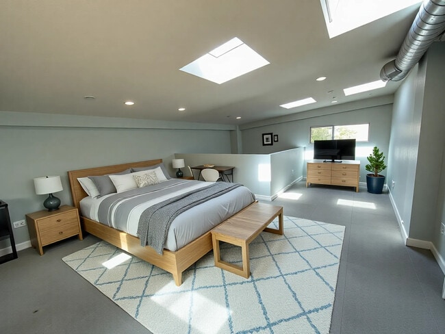Loft up virtually staged - 2640 Lincoln Blvd Unit Loft Style 1 Bed