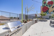 Grill Area - Union Tower - Affordable Housing