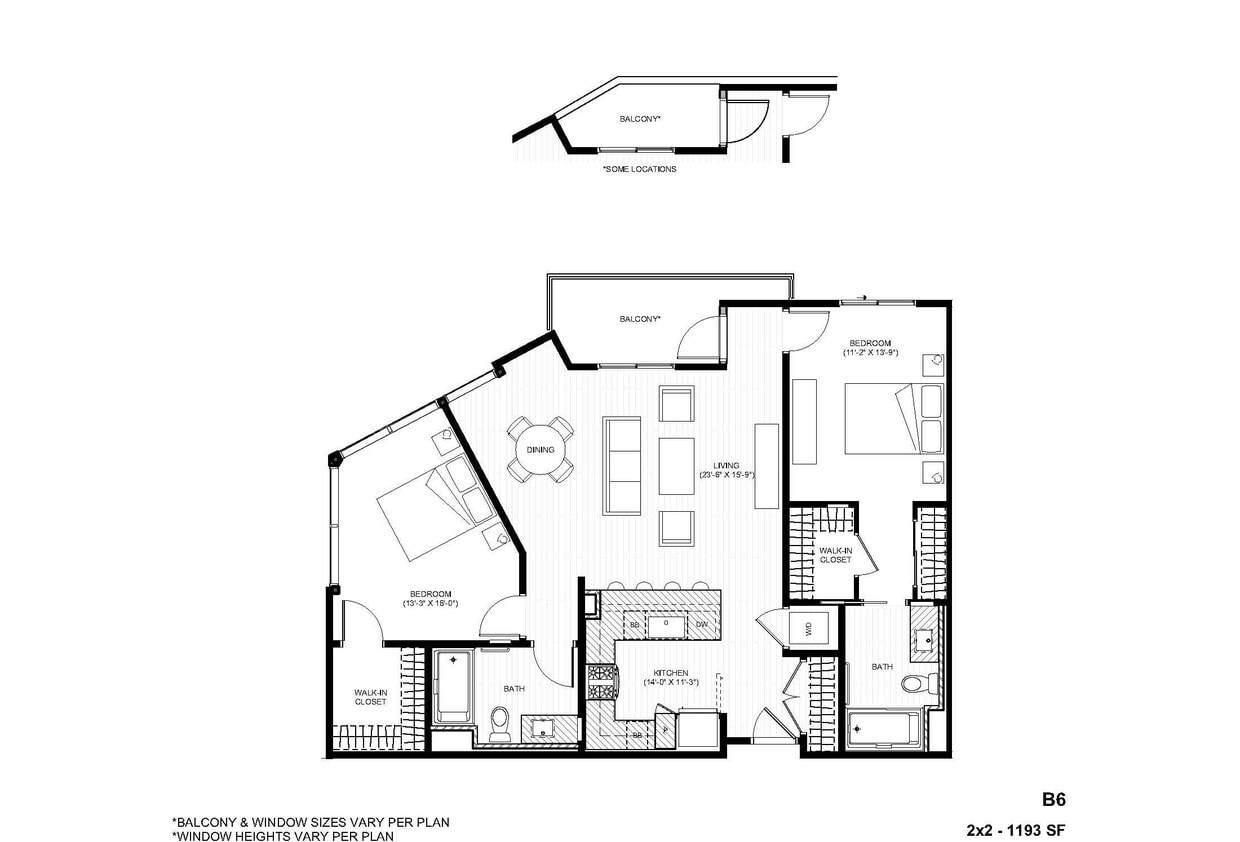 Floor Plan - B6 2x2