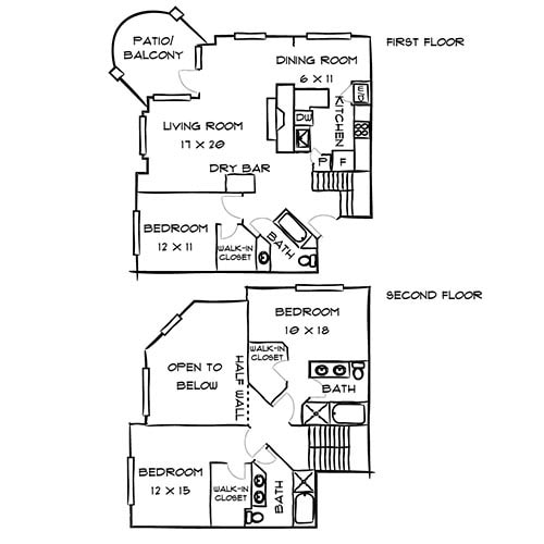 Floor Plan - Penthouse Positano Premier