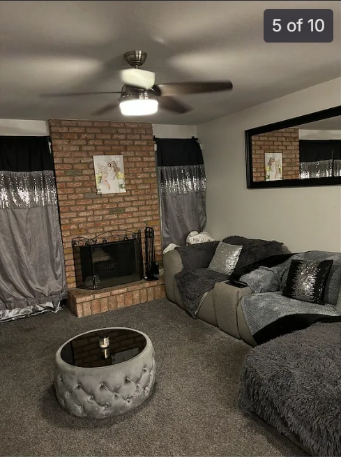 Living Room - 110 N 2nd Ave Unit 1