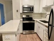 Renovated Kitchen with Stainless Steel Appliances - 6354 Rancho Mission Rd Condo Unit 517
