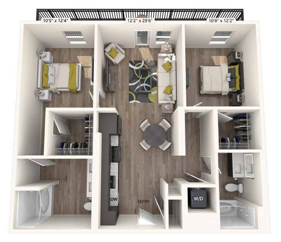 Floor Plan - BM2-Upgrade-Unit612