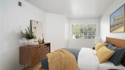 Bedroom with Hard Surface Flooring - Deerwood
