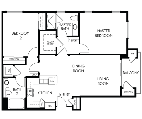 Floor Plan - 2H