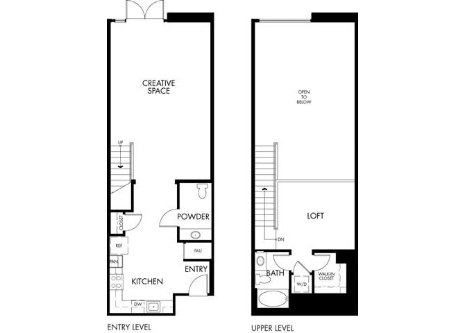 Floor Plan - 1BDH
