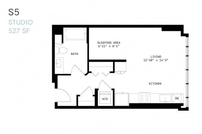 Floor Plan - Studio S5