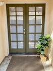 Your Entrance- Double French doors - 6213 Muirfield Dr Apartments Unit Studio