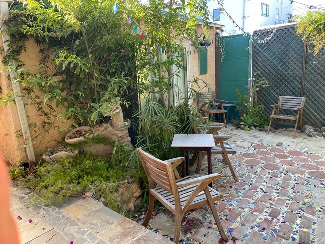 Back yard - 8547 Airdrome St Unit 8547