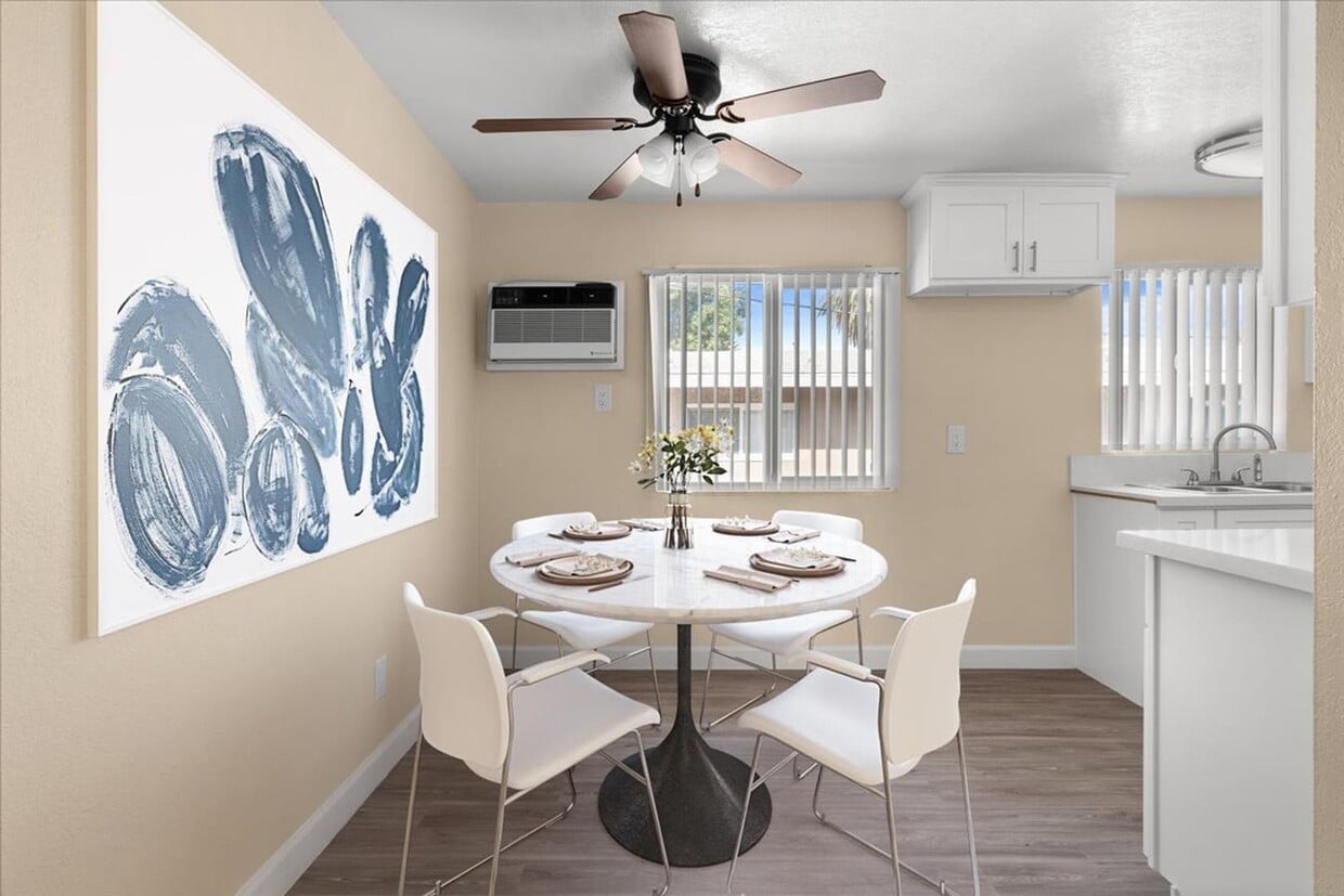 Floor Plan - 2bd/1ba - Premium