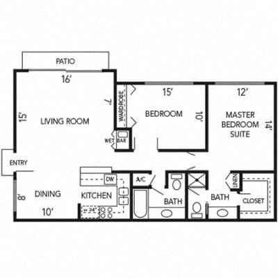 Floor Plan - Dogwood