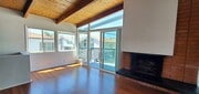 LIVING ROOM TO BALCONY & FIREPLACEE - 3820 Ocean Dr Unit 3820 OCEAN DRIVE MANHATTAN BEACH CA 90266