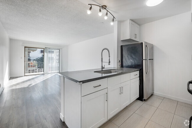 1BR, 1BA - 700SF - Kitchen - Park Plaza Apartments