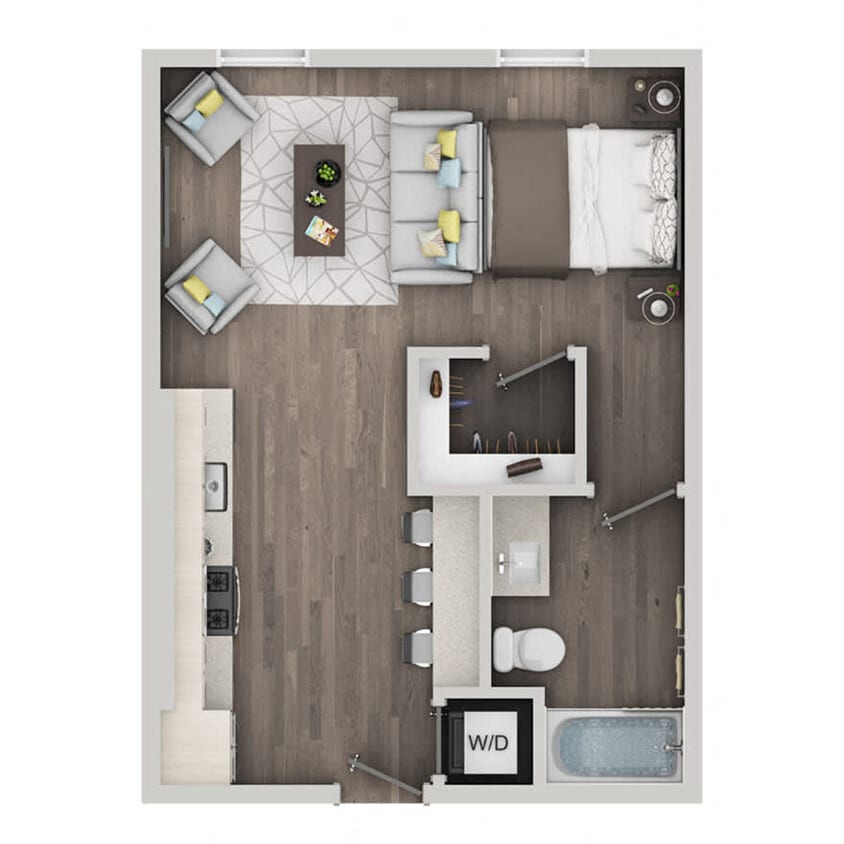 Floor Plan - STUDIO A