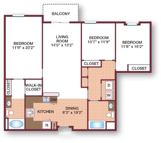 Floor Plan - CMV I - Ventura