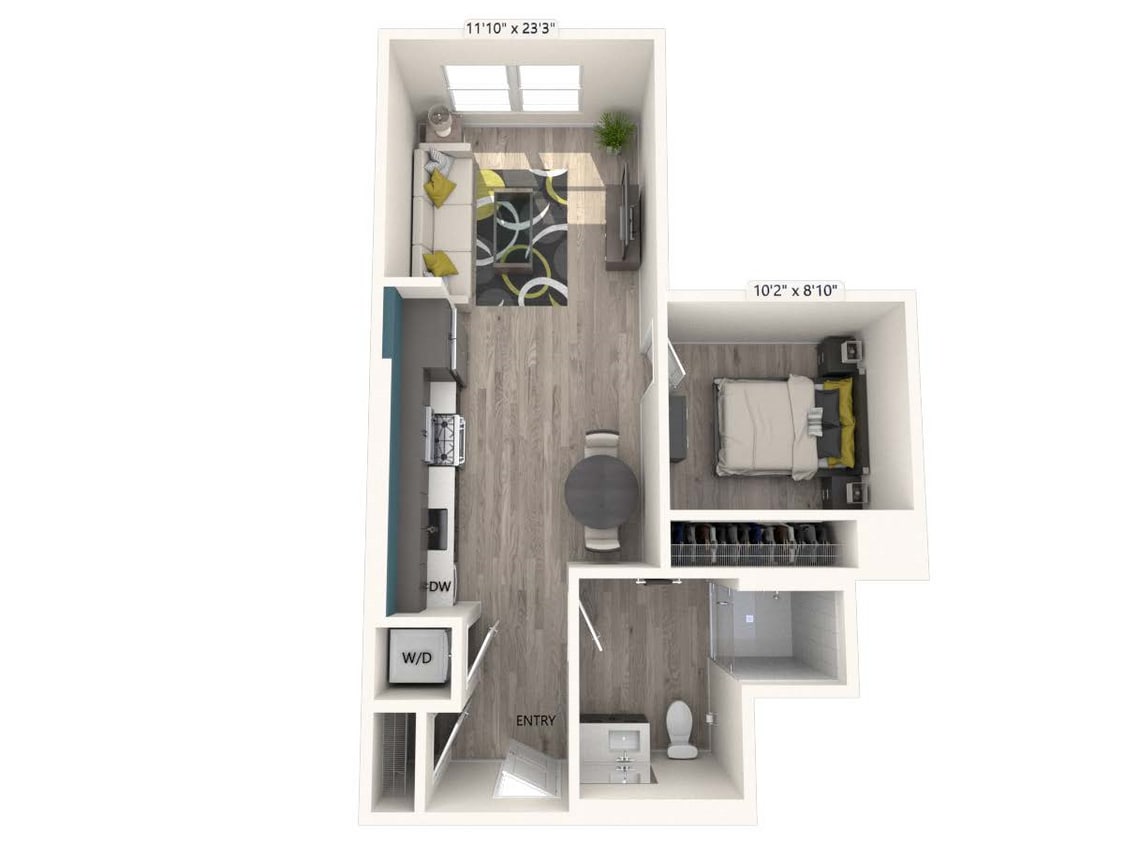 Floor Plan - AM1-FinishII-Unit286