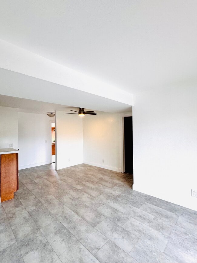 View to Front Door from Living Room - 2507 E 15th St Unit 104