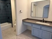 Bathroom and Vanity 207 - Mansfield Terrace Apartments