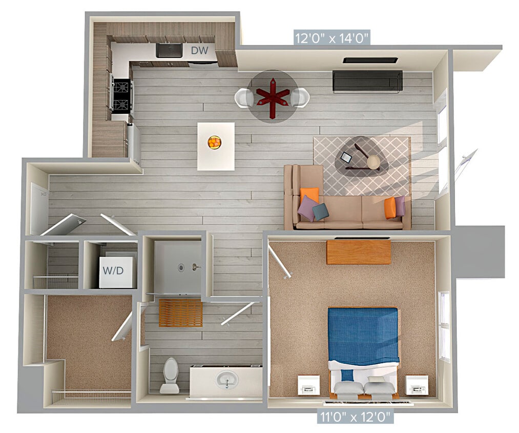 Floor Plan - A2-707