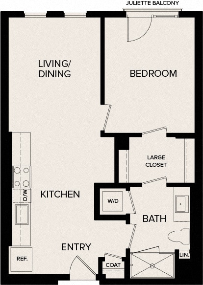 Floor Plan - 1B