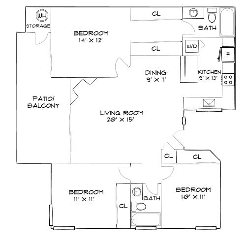 Floor Plan - Design 3A Premier 2