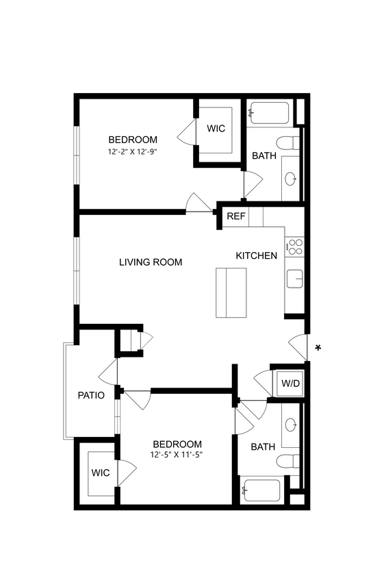 Floor Plan - B1B