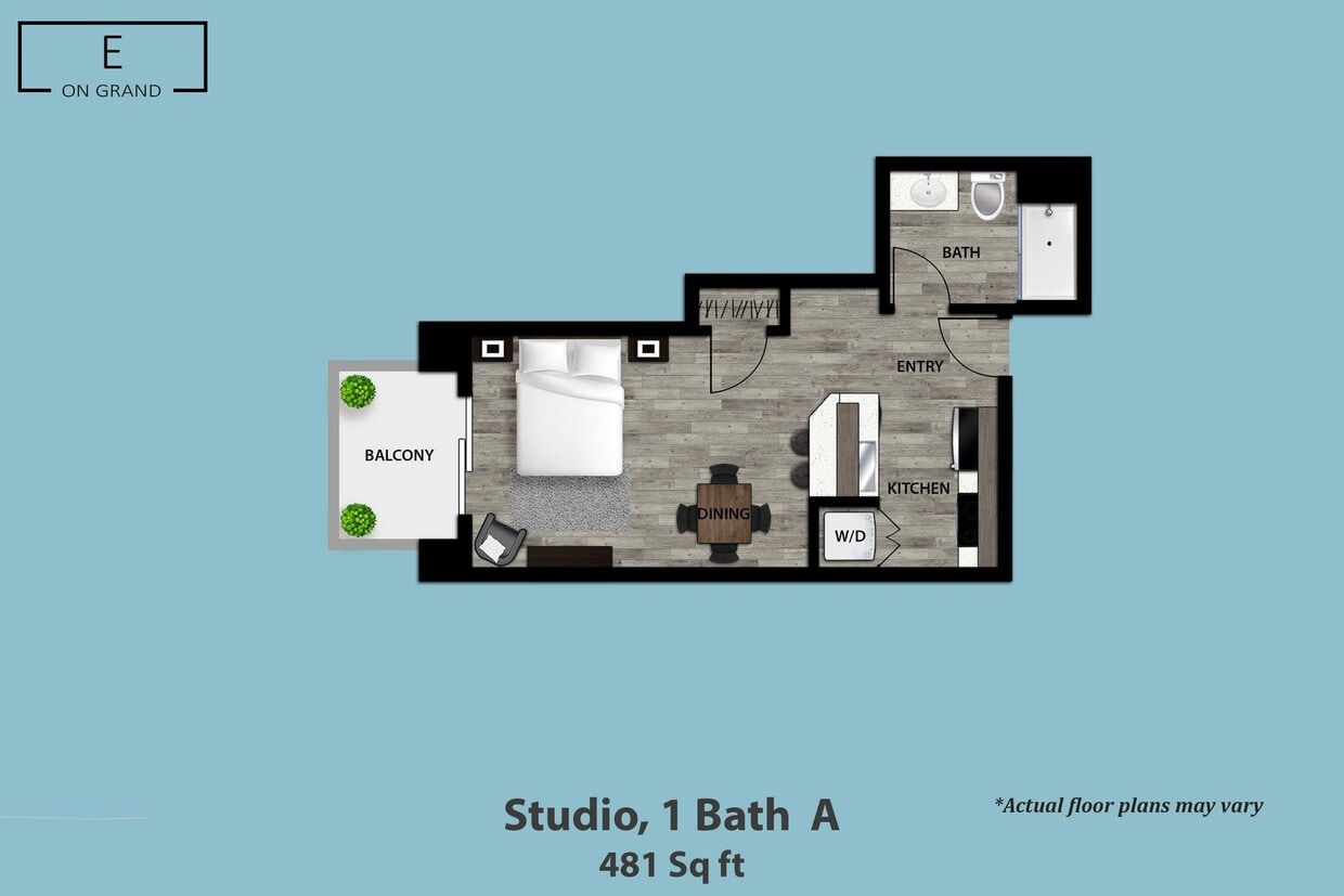 Floor Plan - Studio A