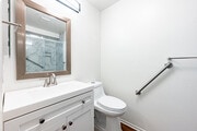 1BR, 1BA - 570SF - Bathroom - Huntington Oaks Village 55+ Senior Community Apartments