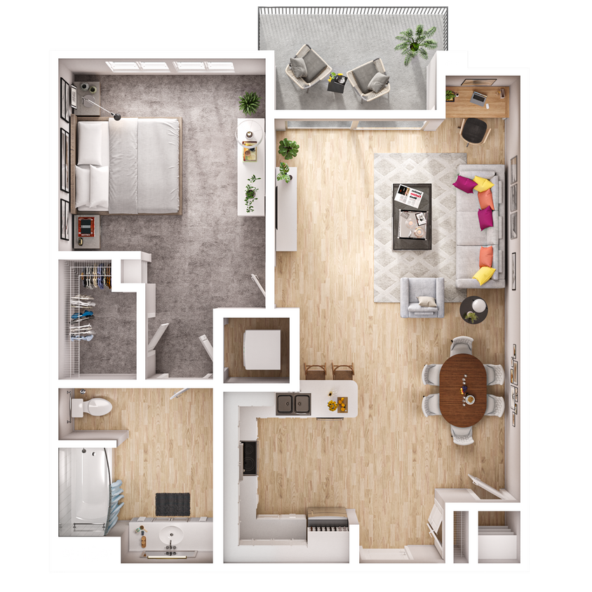 Floor Plan - 1A