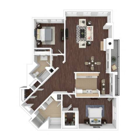 Floor Plan - 2B