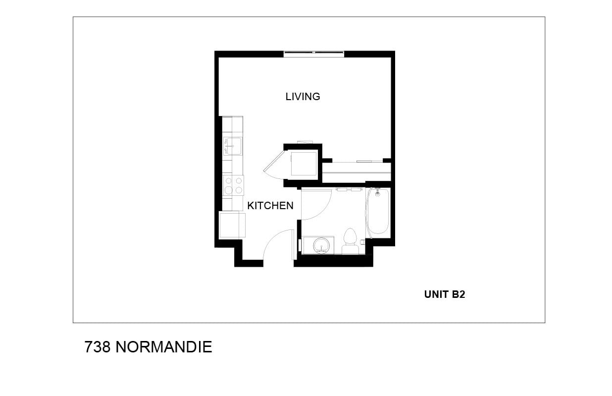 Floor Plan - Studio - B2