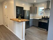 Table can be used as table for two or perfect for folding clothes. - 9300 Benson Way Apartments Unit B